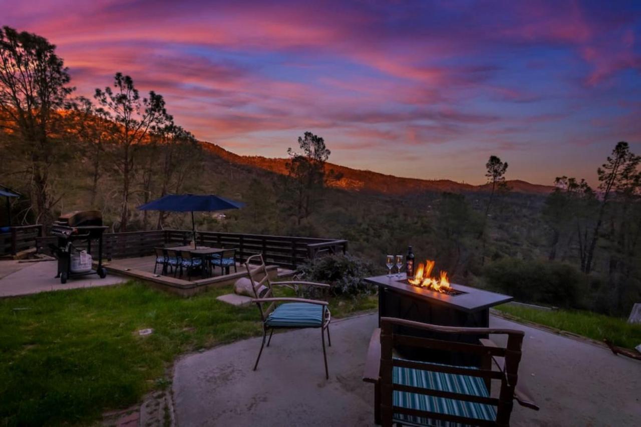 Sierra Vista Lookout Lodge With Creek, Waterfall And Waterholes, Minutes From Bass Lake And Yosemite South Gate North Fork Extérieur photo