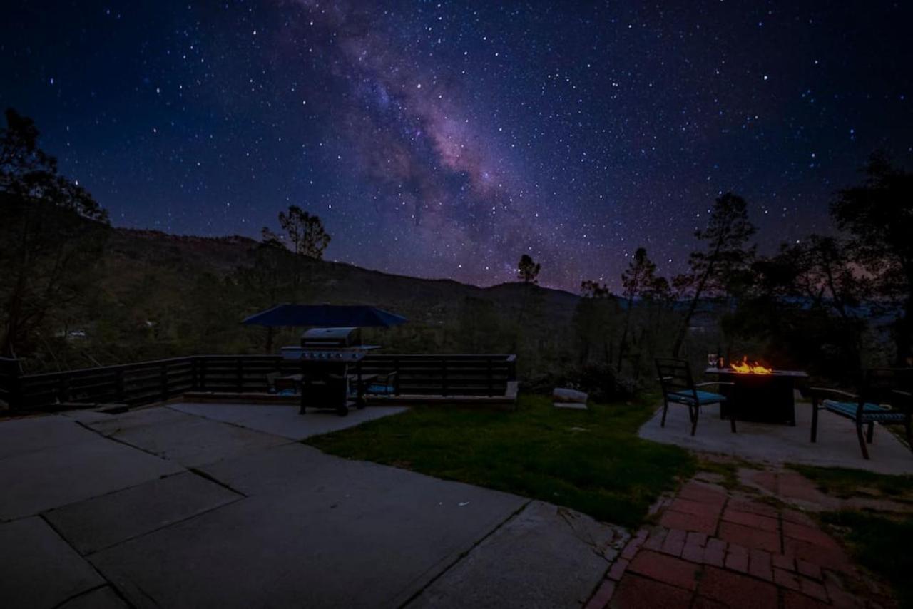 Sierra Vista Lookout Lodge With Creek, Waterfall And Waterholes, Minutes From Bass Lake And Yosemite South Gate North Fork Extérieur photo