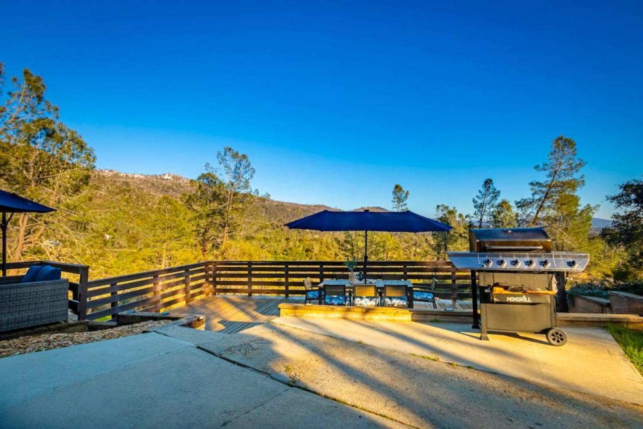 Sierra Vista Lookout Lodge With Creek, Waterfall And Waterholes, Minutes From Bass Lake And Yosemite South Gate North Fork Extérieur photo