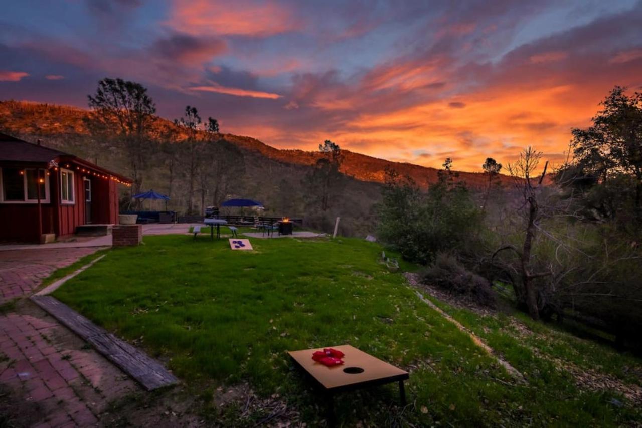 Sierra Vista Lookout Lodge With Creek, Waterfall And Waterholes, Minutes From Bass Lake And Yosemite South Gate North Fork Extérieur photo