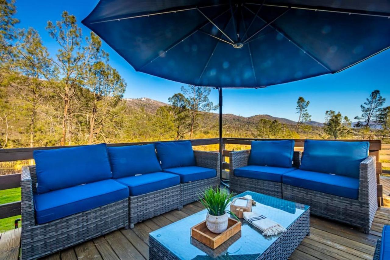 Sierra Vista Lookout Lodge With Creek, Waterfall And Waterholes, Minutes From Bass Lake And Yosemite South Gate North Fork Extérieur photo