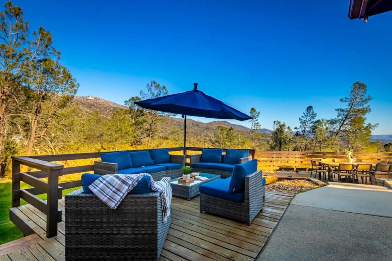 Sierra Vista Lookout Lodge With Creek, Waterfall And Waterholes, Minutes From Bass Lake And Yosemite South Gate North Fork Extérieur photo