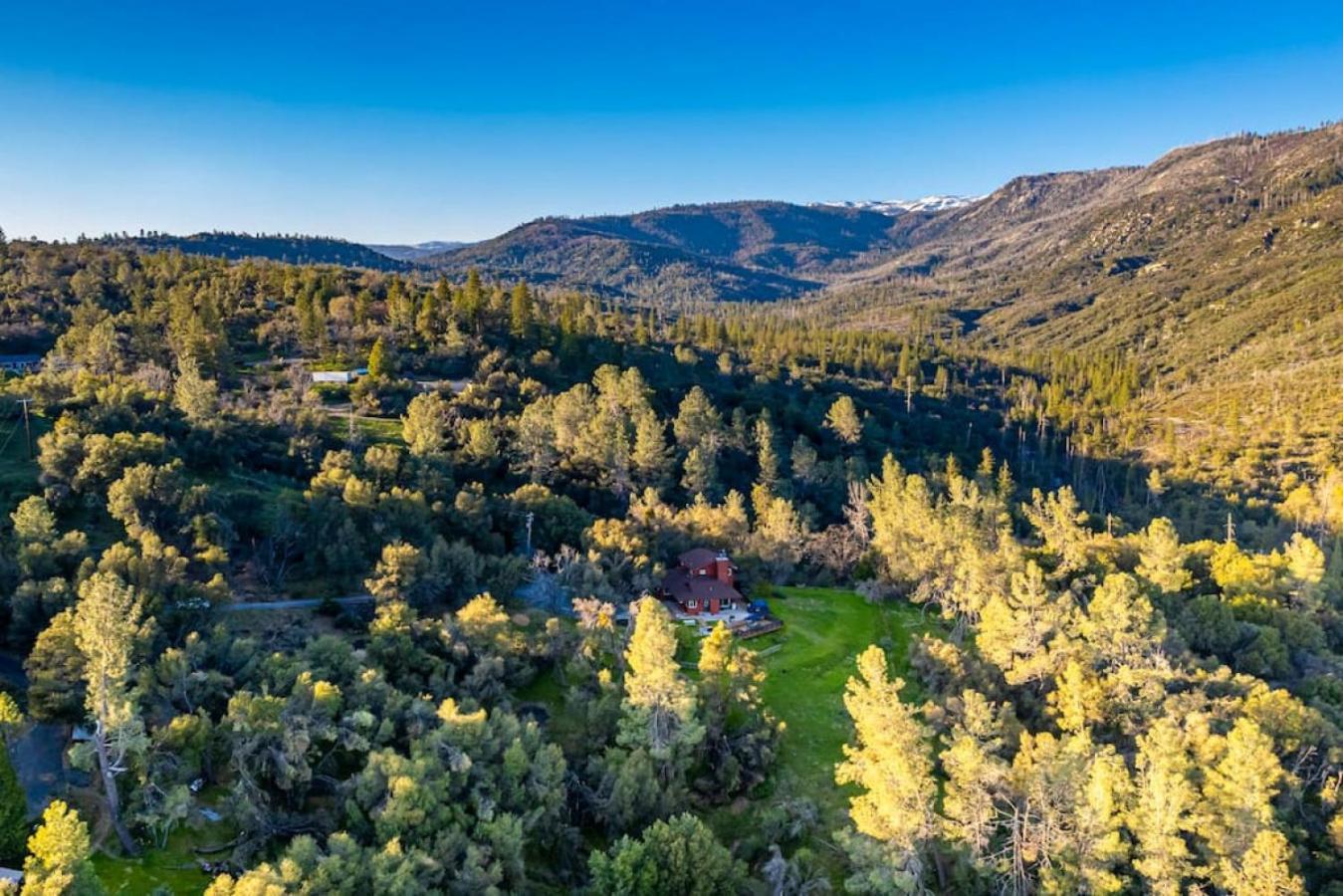 Sierra Vista Lookout Lodge With Creek, Waterfall And Waterholes, Minutes From Bass Lake And Yosemite South Gate North Fork Extérieur photo