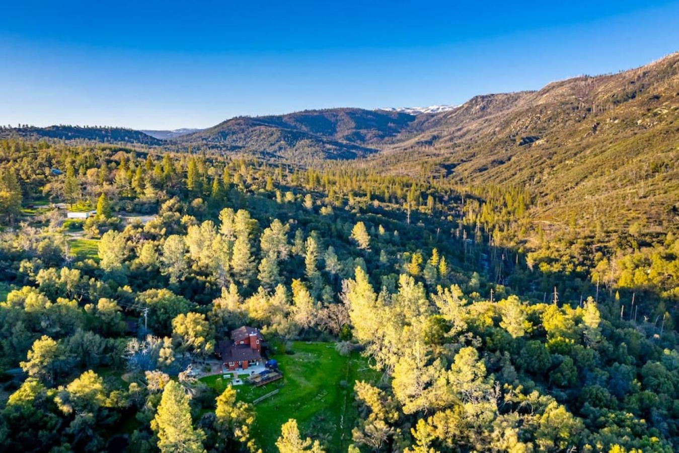 Sierra Vista Lookout Lodge With Creek, Waterfall And Waterholes, Minutes From Bass Lake And Yosemite South Gate North Fork Extérieur photo